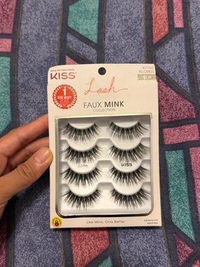 kiss lashes faux mink collection